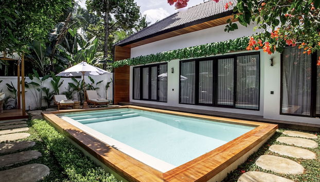 Hutan Villa by EVDEkimi - 2BR Nature lovers stay with Outdoor bath and Pool - Foto 3, Habitación