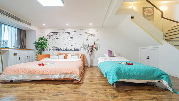 Shanghai Hills & Freshly Home Loft Retreat near NECC - Foto 5, Habitación