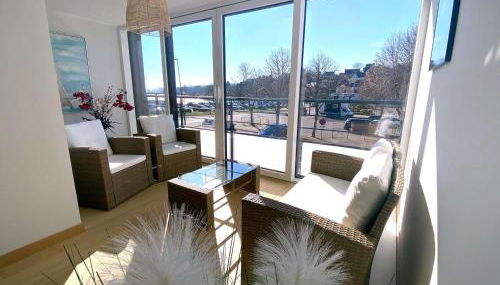 La Forêt-Fouesnant, appart. neuf, centre, proche golf, parking privatif - FR-1-481-130 - Foto 4