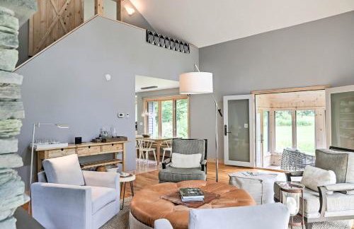 Berkshires Home on 11 Acres with Pond and 2 Fire Pits! - Foto 9