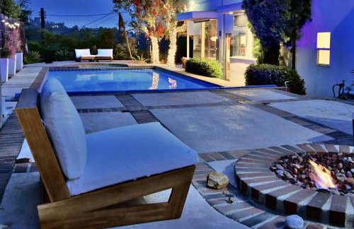 Hilltop Designer Midcentury Modern 4BR Pool HotTub - Foto 54