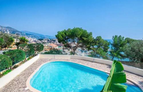 Appartement 3 chambres 130 m2 vue mer avec piscine Cap d'Ail Monaco - Foto 12