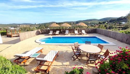 Casa Can Lluc con piscina, jardín y vista al campo - Foto 2