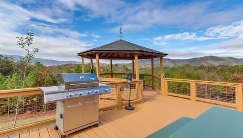 Mountain View and Fire Pit Modern Copperhill Home - Foto 2