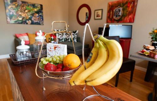 AAB Apartment 80qm mit 2 Schlafzimmern, Self-Check-in mit Wlan und gratis Parkplatz am Haus - Foto 11