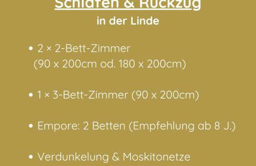 Altkreut Festenhof, Linde und Kastanie, 2 große FeWos für Gruppen bis 19 Personen ruhig und naturnah, 60 Min von München - Foto 23