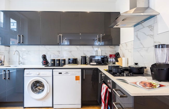 Stylish Block Of Apartments By AV Stays Croydon - Foto 39