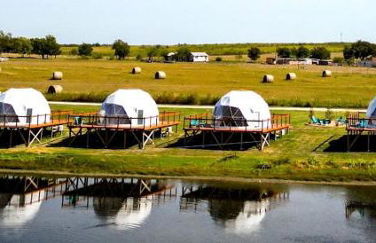 Best Texas Glamping in this Stunning Dome Rental in Rogers, Bell County - Foto 1