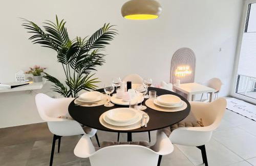 Apartment LilaMoon Unna Dortmund Flughafen Parkplatz Netflix Disney plus 80qm Erdgeschoss - Foto 8