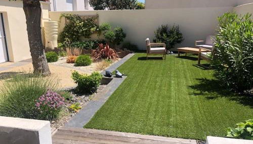 "COCON SAINT HILAIRE" Maison de charme 7 personnes, jardin clos, 5 min plage, port, commerces - Foto 4, Garden, Garden view