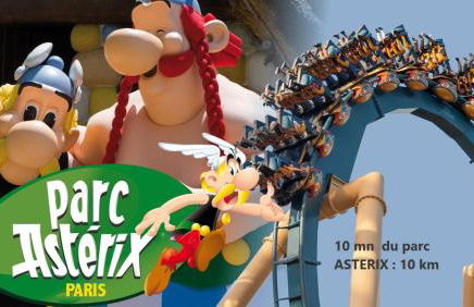 Studio Bleu - Parc Astérix - Mer de Sable - Villepinte - Aéroport CDG - Foto 14