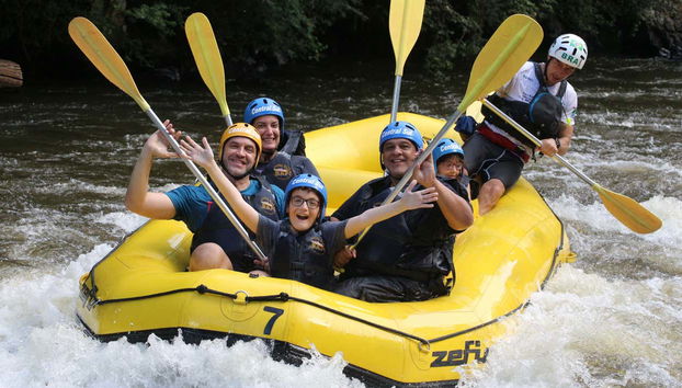 Taking on the rapids