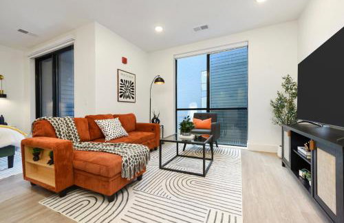 LUX Studio King Bed Free Parking Gym New - Foto 9