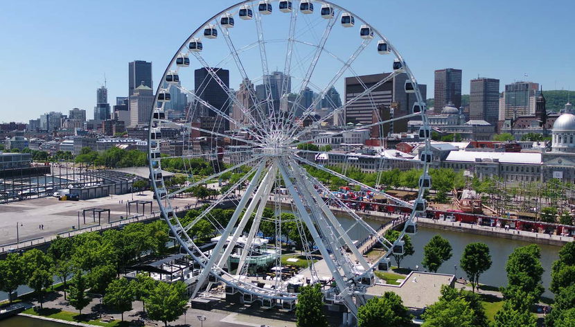A maior roda-gigante do Canadá