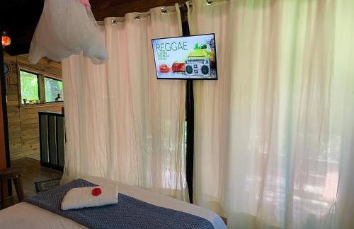 Eco Cabana a 150 metros da praia e centrinho - Foto 16