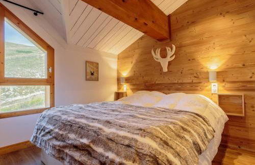 Chalet lumineux avec 4 chambres et parking à La Plagne - FR-1-351-144 - Foto 25