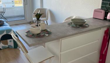 Joli studio cozy, balcon, Cité des Congrès, Gare Sud - Photo 5