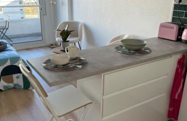 Joli studio cozy, balcon, Cité des Congrès, Gare Sud - Photo 5