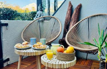 DUNE Océan Luxe Appartement, Accès Plage privé, Parking & Wifi 50m Océan Surf - Foto 16