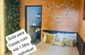 Suite inteligente com integração com alexa- cama flutuante - área central de GV- casais- indivudual - Foto 12