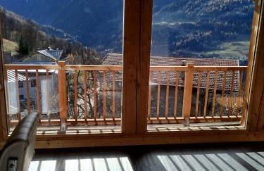 Half duplex chalet, facing south with Mont Pourri - Foto 9