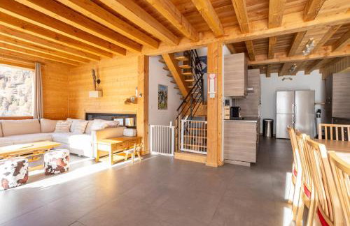 Chalet La Tanière 14 Pers - piscine chauffée et sauna - Vars Saint Marcellin - Foto 24