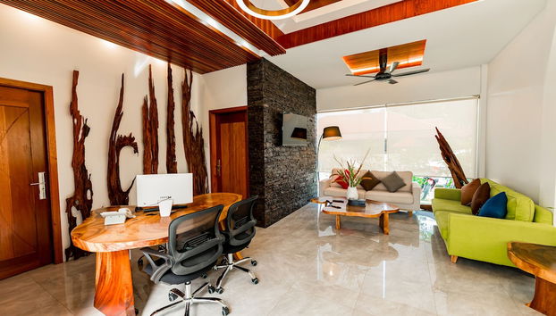 Sitzecke in der Lobby