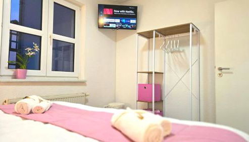 HAPPY HOMES PINK - Dein Design-Apartment mit WOW-Effekt - Netflix - WLAN - Parkplatz - Foto 4, towels
