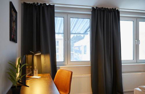 FOUNDRY - Business & Content Loft - 120 qm - Küche - Waschtrockner - Badewanne & Dusche - kostenloser Parkplatz - Smart TV - Foto 20