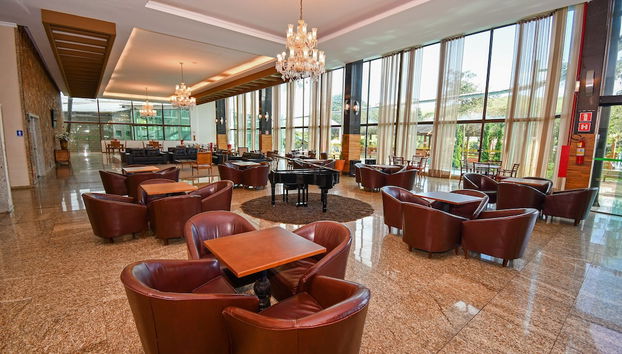 Zona de estar del vestíbulo