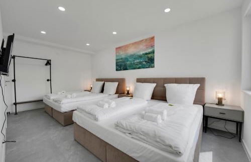 Apartment 150QM 8 Personen Neuss, Düsseldorf mit Terrasse, Parkplatz, Küche - Foto 7