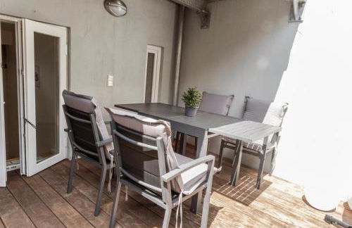 Altstadt - Exklusive 3-Zi-Wohnung für 6 Personen mit 90 qm, großer Dachterrasse, Parkplatz, WLAN - Foto 41