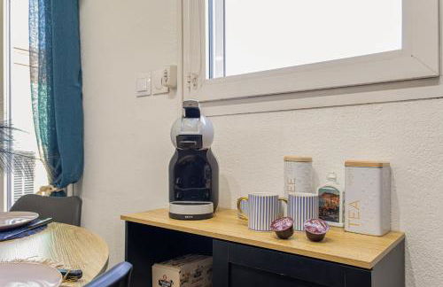 T2 MODERNE VUE MER LES SABLETTES CLIM- WiFi- PARKING - Foto 16