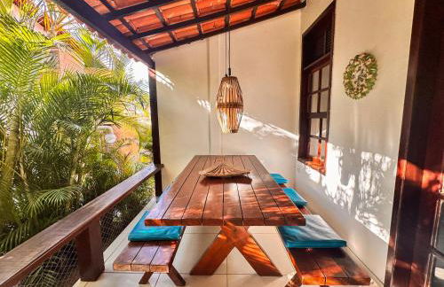 5 min a pé da Praia de Geribá - Churrasqueira Privativa - Foto 6