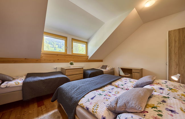 Ski-In Ski-Out Mountain Duplex Portášky2 - Foto 16