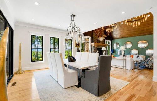 Luxury Mountain Mansion, 7BR, 8 king beds, 10000sf, Views, Pool, Sport Court, Gym, Sauna, Petting Zoo - Foto 17