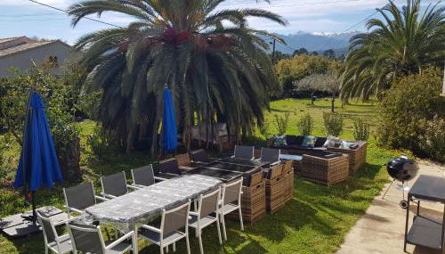 GIORGHA VILLA Piscine chauffée 15 pers avec piscine vue mer montagne 1km mer - Foto 2