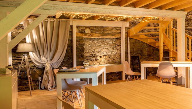 Sala de estar do lobby