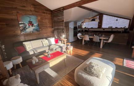 Penthouse l'Ourse Bleue - Sauna privatif - accès direct aux pistes - Foto 6