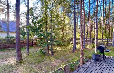 Domek lubiana180 WABI SABI w lesie jacuzzi sauna kominek - drewno w cenie pobytu - nad jeziorem Kaszuby pieski tylko do 10kg za dodatkową opłatą - Foto 52