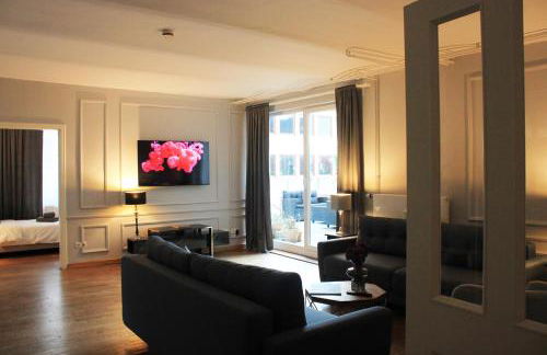 R B Apartment Hamburg Family - zentrumsnah - 108 qm mit Dachterrasse - Küche - Waschtrockner - Smart TV - Badewanne & Dusche - kostenloser Parkplatz - 2 Schlafzimmer - Foto 3