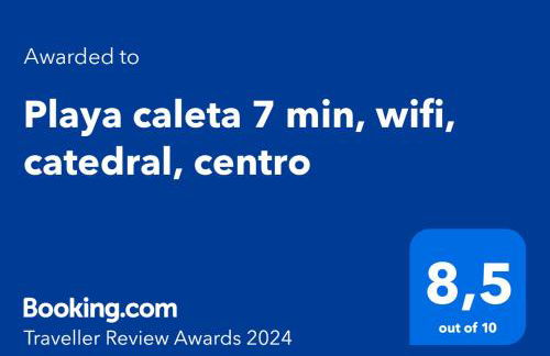 Playa caleta 7 min, wifi, catedral, centro - Foto 5