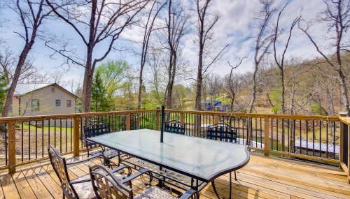 Dock and Furnished Deck Lakefront Gravois Mills Gem - Foto 3