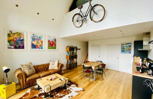 Loft arty à 800 mètres de la plage avec jacuzzi - Foto 4