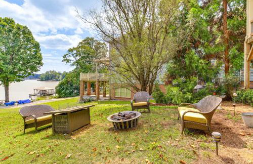 Waterfront Sherrills Ford Home with Pool and Boat Dock - Foto 37