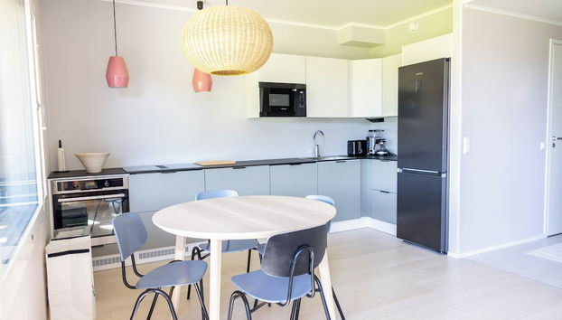 Lake View Vuokatti Apartment - Foto 5, Cocina privada