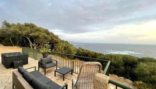 Corse villa sea view 180 AC 4 bedeooms sleeps 10 - Foto 5