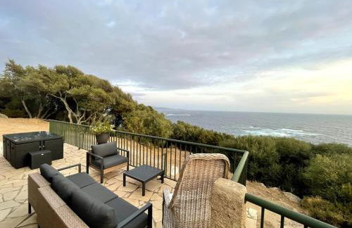 Corse villa sea view 180 AC 4 bedeooms sleeps 10 - Foto 5