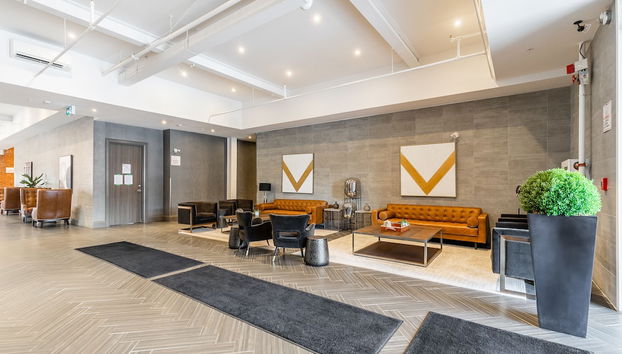 Zona de estar del vestíbulo