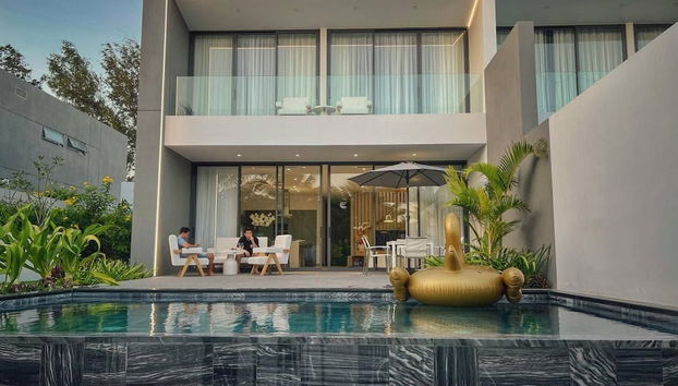 Facciata della struttura